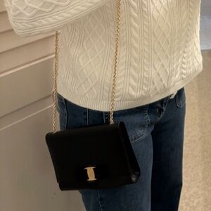 Salvatore Ferragamo Vara Bow Bag, Small Size, New Condition